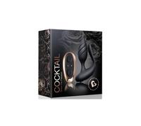Rocks-Off Cocktail Plug Anal Avec Télécommande 11,5 Cm Noir