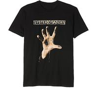 Rocks-Off Hand T-Shirt, Noir, M Homme