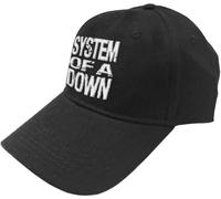 Rocks-Off System of A Down Casquette De Baseball Stacked Band Logo Officiel Noir Unisex Size One Size