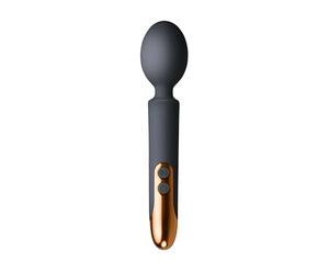 Rocks Off Œuf Vibrant Oriel Rechargeable Wand Noir/Copper