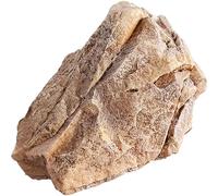 Rocks Paysagistes Fausses Rochers Roches Artificielles de Mousse PU Faux Paysage Réalistes avec Texture Naturelle, Décoration de Jardin Légère pour Extérieur, Pelouse et Cour Yellow, 35x22x27cm