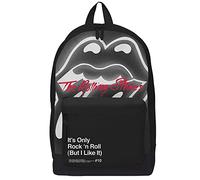 Rocksax Backpack The Rolling Stones Classic It's Only Rock 'N Roll Rucksack 43cm x 30cm x 15cm - Officual Licened Merchandise