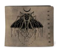 Rocksax Bad Omens Moth Band Logo Bifold Portefeuille