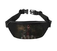 Rocksax Bad Omens Sac Banane avec Couverture autotitrée, Noir, Sac Banane