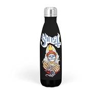 Rocksax Ghost Band Papa Nihil Bouteille d'eau isotherme en acier inoxydable - 500 ml - Bouteille de collection Hot and Cold Rock Band - Capacité de 500 ml
