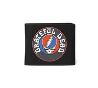 Rocksax Grateful Dead Wallet - Grateful Dead - 13cm x 12cm x 2cm - Officially Liecensed Merchandise