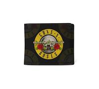 Rocksax Guns N' Roses Wallet - Logo - 13cm x 12cm x 2cm - Officially Liecensed Merchandise