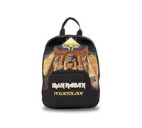 Rocksax Iron Maiden Mini Backpack-Powerslave, Sac à Dos Mixte, Noir, Taille Unique