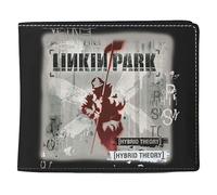 Rocksax Linkin Park Wallet-Hybrid Theory, Accessoire de Voyage-Portefeuille à Double pli Mixte, Noir, Taille Unique
