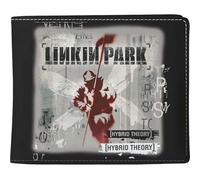 Rocksax Portefeuille Linkin Park – Hybrid Theory, Double pli Mixte Noir Taille Unique