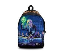 Rocksax Megadeth Daypack - Rust In Peace - 43cm x 30cm x 15cm - Officially Licensed Merchandise