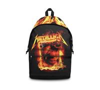 Rocksax Metallica Daypack-Jump in The Fire, Sac à Dos Mixte, Noir, Taille Unique