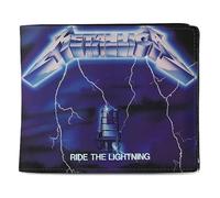 Rocksax Porte-monnaie Metallica Ride The Lightning 13×12×2 cm Produit sous licence officielle