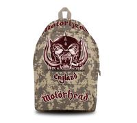 Rocksax Motorhead Sac à dos Angleterre Blanc, Noir, Taille unique