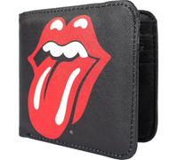 RockSax - Portefeuille "Classic Tongue" The Rolling Stones NS8204 (Taille unique) (Noir/Rouge)
