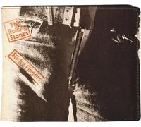 RockSax - Portefeuille "Sticky Fingers" The Rolling Stones RA259 (Taille unique) (Noir/Rouge)