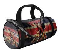 Rocksax Sac de Sport Iron Maiden - Trooper, Noir, Sac de Sport