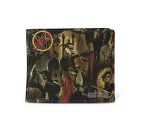 Rocksax Slayer Wallet-Reign in Blood, Accessoire Portefeuille de Voyage Mixte, Noir, Small
