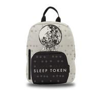 Rocksax Sleep Token Mini Backpack-The Summoning White, Sac à Dos Mixte, Noir, Taille Unique