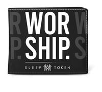 Rocksax Sleep Token Worship Bifold Portefeuille