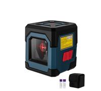 RockSeed Niveau Laser Chantier, Autonivelant+Mode manuel | Lignes Verticales et Horizontales, IP54, pour Pose de Tableaux, Carrelage, Construction et Travaux Intérieurs, Bricolage