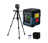 RockSeed Niveau Laser Chantier avec 1.02m Trepied, Laser Vert, Autonivelant | Autonivelant+Mode manuel, Pochette de Transport, pour Pose de Tableaux, Carrelage, Construction et Travaux Intérieurs