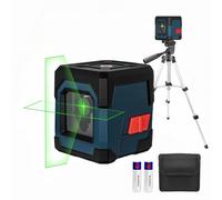 RockSeed Niveau Laser Chantier avec 66cm Trepied, Laser Vert, Autonivelant | Autonivelant+Mode manuel, Pochette de Transport, pour Pose de Tableaux, Carrelage, Construction et Travaux Intérieurs