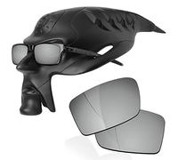 RockShell Verres polarisés de rechange pour lunettes de soleil Oakley Currency OX8026 - GT Silver