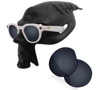 RockShell Verres polarisés de rechange pour lunettes de soleil Oakley Meta HSTN OW8002 51 mm, Black Metallic Mirrorfirm - Geekpolar, Taille unique