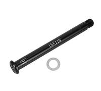 RockShox Axe de Fourche Avant, Axe Traversant de VTT, Arbre de Tube de Moyeu en Alliage d'Aluminium Noir Boost pour RS - 1 Sid Reba Pike Revelation, Axe de Fourche de Vélo de (RenardQR15x110MM)