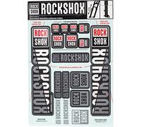 RockShox Boxxer/Domain 11.4318.003.515 Lot de 2 Autocollants de 35 mm Blanc