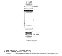 Rockshox Corps D´amortisseur Deluxe/super Deluxe Metric Air