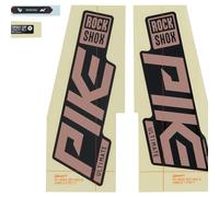 RockShox Set d'Autocollants pour Pike Ultimate Modèle 2021 universal