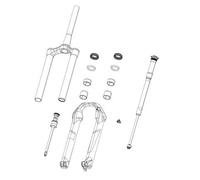 Rockshox Fourreaux De Fourche 27.5´´ 15 X 110 Mm Boost Lyrik Ultimate D1+