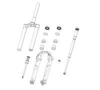 Rockshox Fourreaux De Fourche 27.5´´ 15 X 110 Mm Boost Pike Ultimate C1+