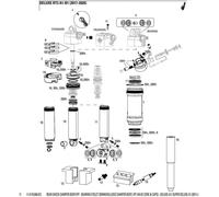 Rockshox Kit D´amortisseur Arrière Deluxe/super Deluxe Corp Ifp Bearning Eyelet