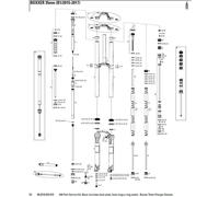 RockShox Kit d'entretien pour BoXXer Team à partir du modèle 2015 – universel