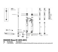 Rockshox Kit De Vis De Fermeture Boxxer