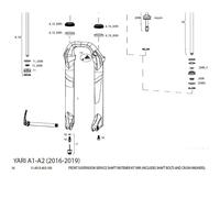 Rockshox Kit De Vis De Fermeture Yari