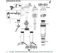 Rockshox Kit Piston Super Deluxe A1 2017+