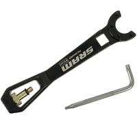 Sram Spanner Wrench/air Valve Tool-rockshox Vivid/vivid Air Noir