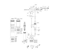 RockShox Pièces Détachées Monarch Plus RT (B1-B4 / 2014-2021) universal