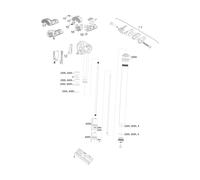 RockShox Pièces Détachées pour Tige de Selle Reverb AXS XPLR (A1 / 2022) rot