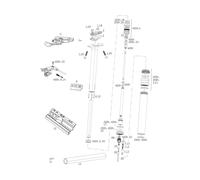 RockShox Pièces Détachées Tige de Selle Reverb Stealth (B1 / 2017 - 2019) messing. 5