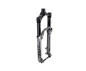 RockShox Pike Fork Ultime Charger2.1 Rc2 - Crown 27.5" Boost ™ 15X110 37 Offset fuselé Débonnaire (Fender, 2 BTM Tokens, Star Nut, Maxle Furtif) B3: Laqué Argent 150mm