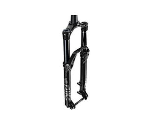 RockShox Pike Fork Ultime Charger2.1 Rc2 - Crown 27.5" Boost ™ 15X110 37 Offset fuselé Débonnaire (Fender, 2 BTM Tokens, Star Nut, Maxle Furtif) B3: Gloss Black 160mm