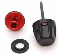 RockShox Rebound Adjuster Kit Knob/Bolt Adulte Unisexe, Noir, 120mm
