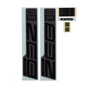RockShox Set d'Autocollants Decal Kit p. ZEB Ultimate Flight Attendant àpd 2023 gris universal