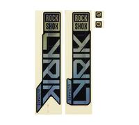RockShox Set d'Autocollants Decal Kit pour Lyrik Ultimate àpd Modèle 2023 coloré universal