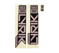 RockShox Set d'Autocollants Decal Kit pour Lyrik Ultimate àpd Modèle 2023 violet universal